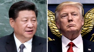 Trump recibe al presidente de China