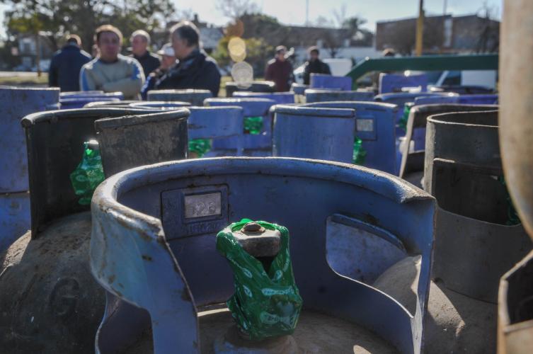 La garrafa de 10 kilos tuvo un aumento de 38% 
