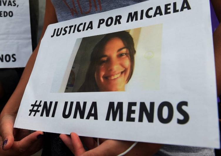 Micaela murió estrangulada el mismo día que desapareció