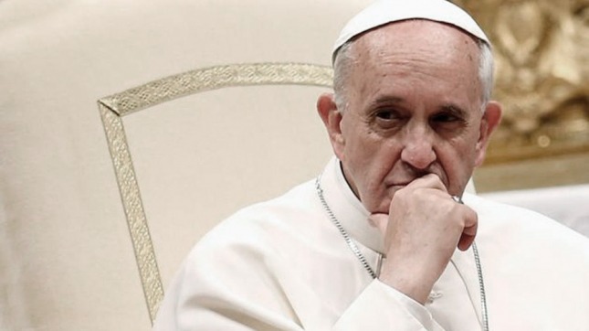 El papa pidió 
