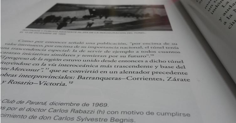 Se presenta el libro “El Túnel Subfluvial”