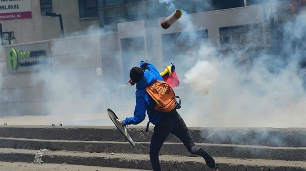 Dos muertos durante la marcha contra Nicolás Maduro