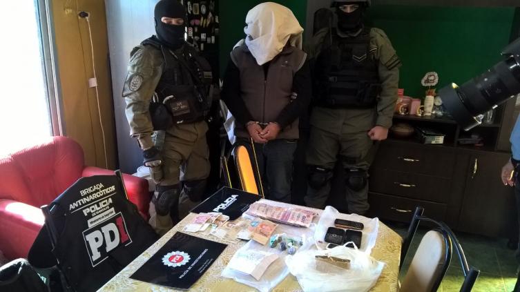 Detuvieron a un importante proveedor de drogas