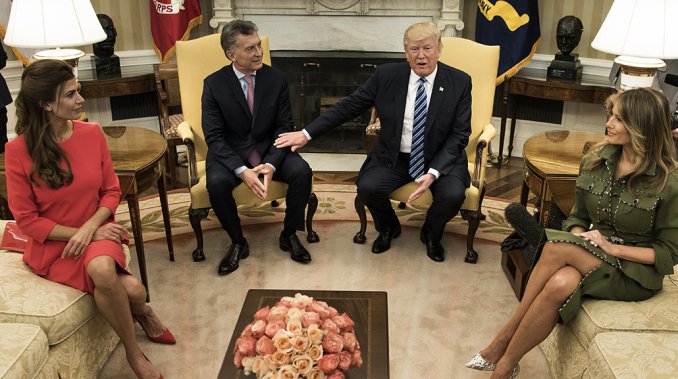 Macri se reunió con Trump