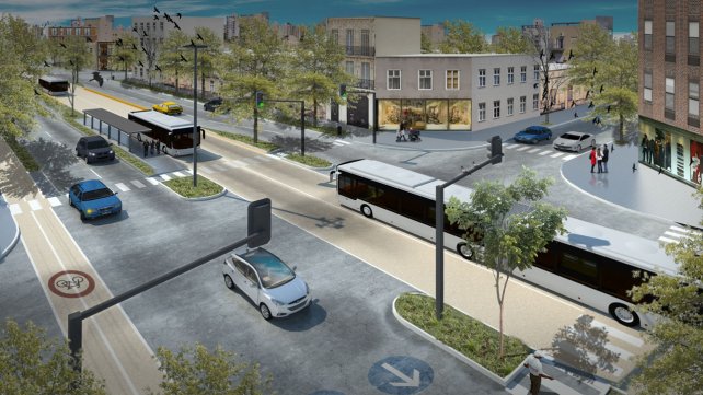 Operativo de tránsito por inauguración de Metrobus Santa Fe