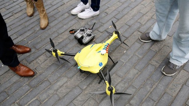 Pretenden instalar un sistema de drones ambulancia 