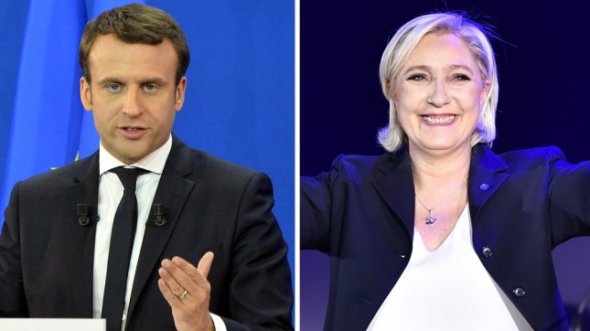 Macron y Le Pen justificaron las agresiones en su debate televisivo
