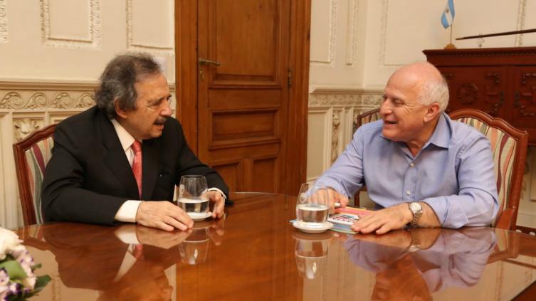 Lifschitz se reunió con el diputado Ricardo Alfonsín