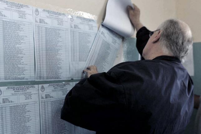 Desde hoy, los argentinos podrán consultar el padrón electoral