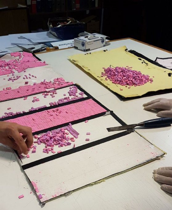 AFIP secuestró éxtasis por $3.700.000 en Ezeiza