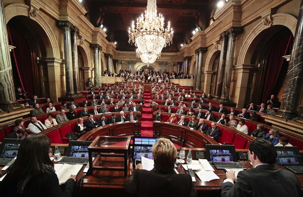 La presidenta del parlamento volvió a los tribunales por el conflicto secesionista