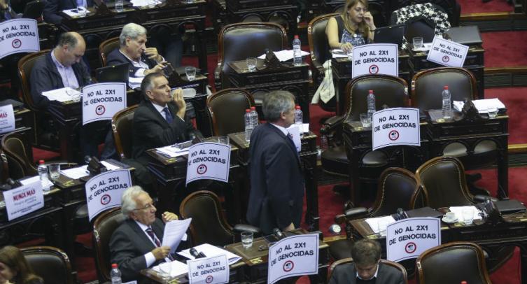 Es ley la prohibición para aplicar el 2x1 a represores