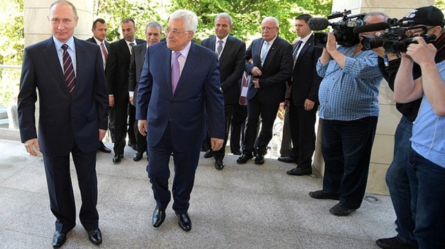 Putin se reunió con Abbas en Sochi