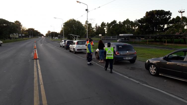  Se controlaron 540 vehículos en operativos realizados este fin de semana