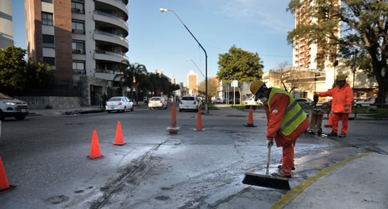 Plan de bacheo: trabajos previstos para el miércoles