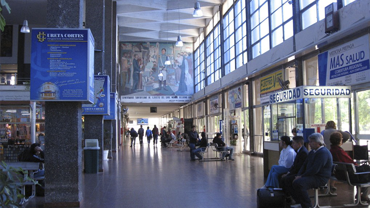 Madrugada violenta en la Terminal de Colectivos