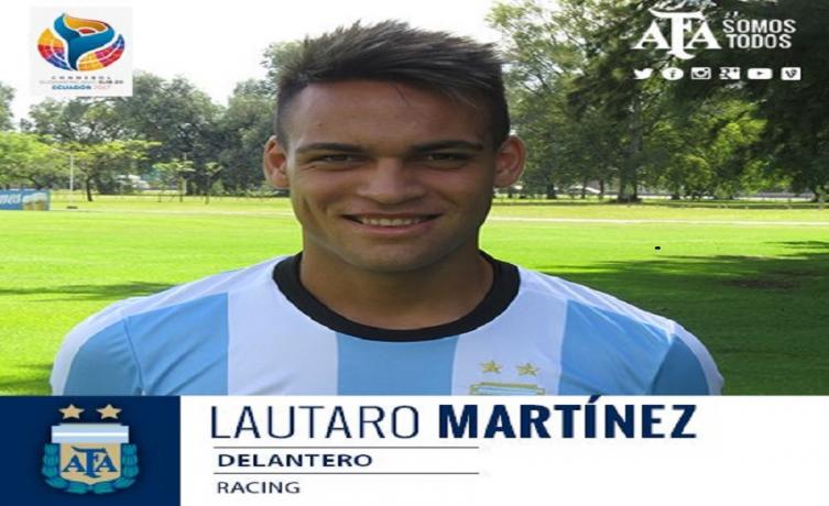 SELECCIÓN SUB 20: LAUTARO MARTÍNEZ PODRÁ DISPUTAR EL MUNDIAL