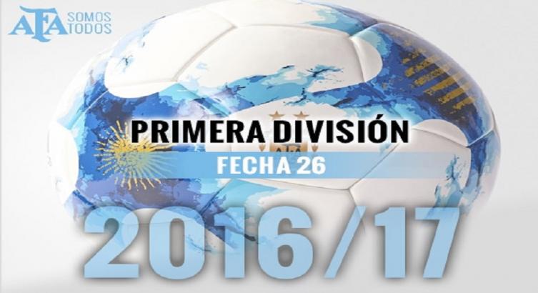 FECHA 26: RESULTADOS, TABLAS, TV, HORA Y ÁRBITROS 