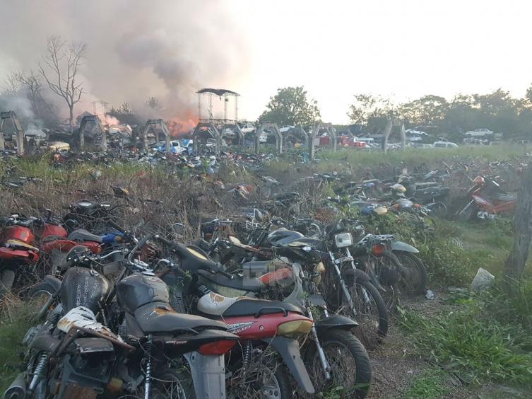 Medidas alternativas para el imputado por el incendio del depósito