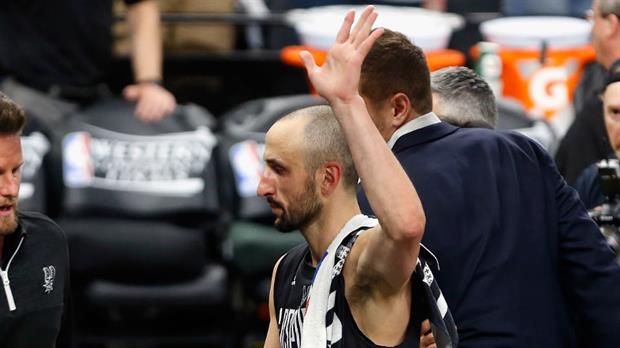 NBA. EL VIDEO DE LA OVACIÓN QUE RECIBIÓ MANU GINÓBILI