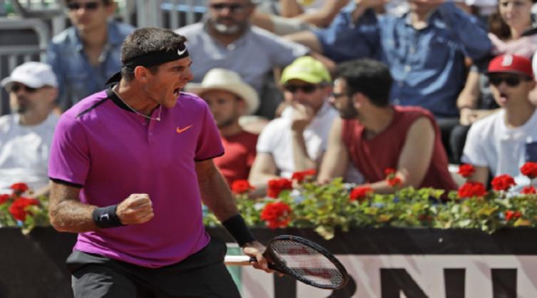 DEL POTRO CONFIRMÓ SU PARTICIPACIÓN EN ROLAND GARROS