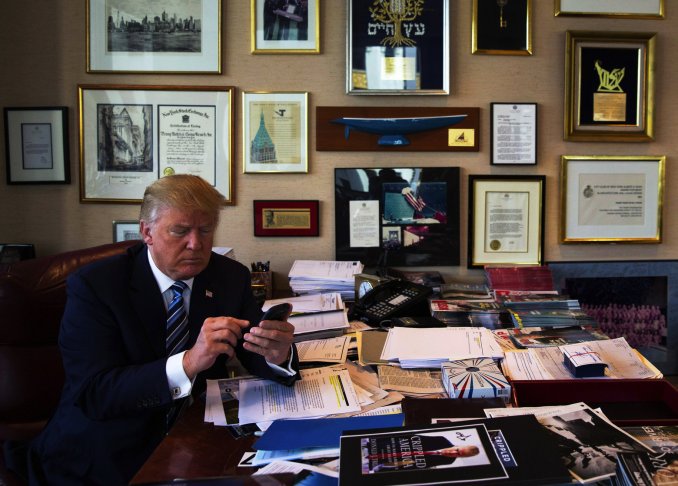 Quieren poner abogados para filtrar los tuits de Trump