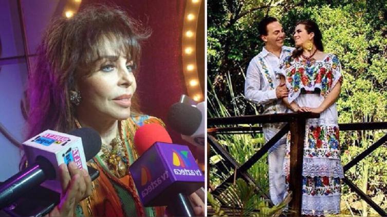 VERÓNICA CASTRO SOBRE LA BODA DE SU HIJO CRISTIAN: 