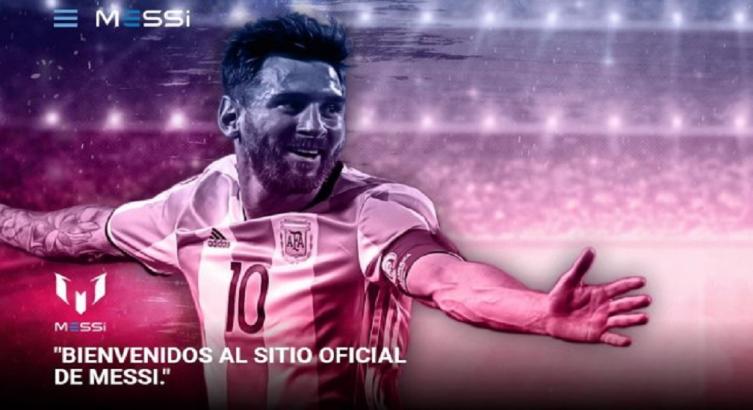 LEO MESSI TE INVITA A SU NUEVA PÁGINA WEB Y APP PARA MÓVILES (video)