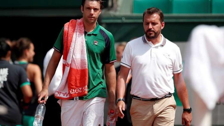 HORACIO ZEBALLOS AVANZÓ EN ROLAND GARROS POR UNA LESIÓN DE SU RIVAL