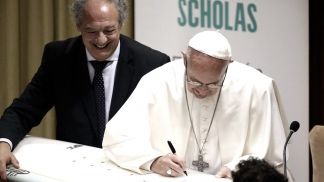 Francisco inaugurará la sede italiana de Scholas Occurrentes