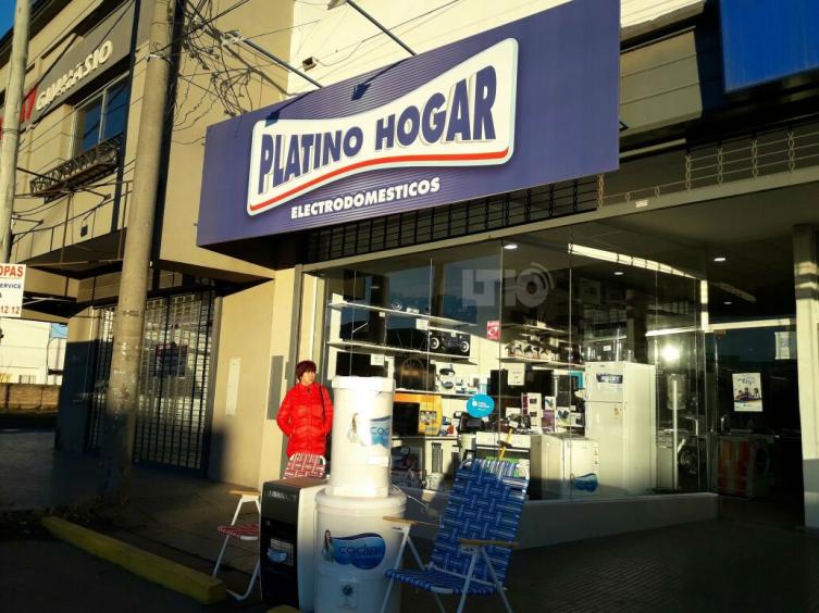 Intentaron robar una casa de electrodomésticos