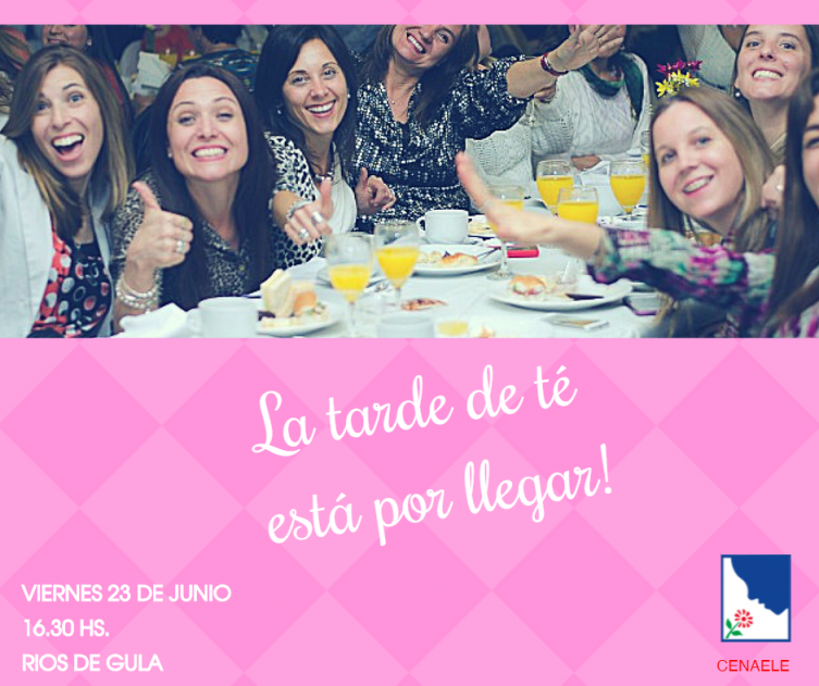 El Cenaele organiza un té solidario 