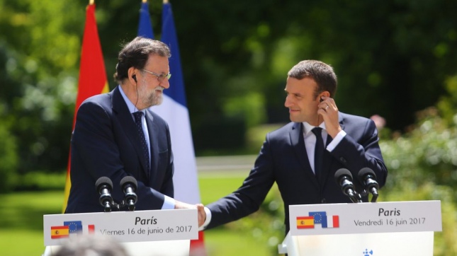 Macron defendió una 