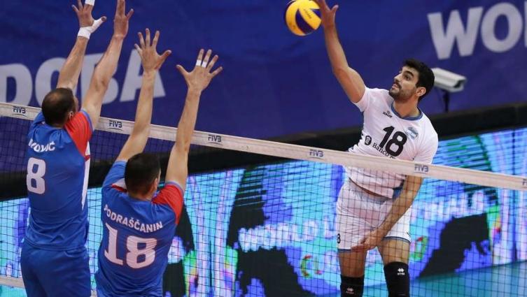 VOLEIBOL: ARGENTINA NO PUDO CON SERBIA 