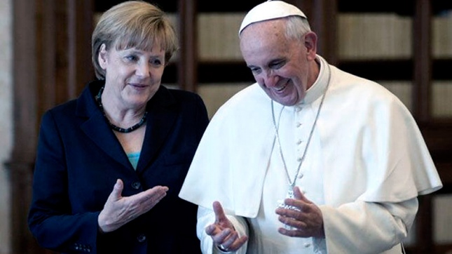 El Papa y Merkel destacaron 