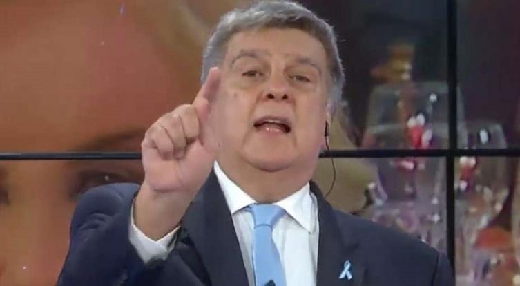 ¡SE SACÓ! LUIS VENTURA DESAFIÓ EN VIVO A JORGE RIAL (video)