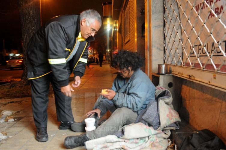 Hay 30 personas en situación de calle