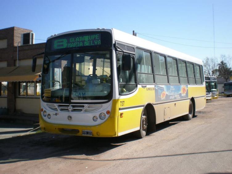 Está interrumpido el servicio de cuatro líneas de colectivos