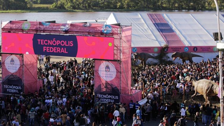 Más de 1,4 millones de personas visitaron Tecnópolis Federal