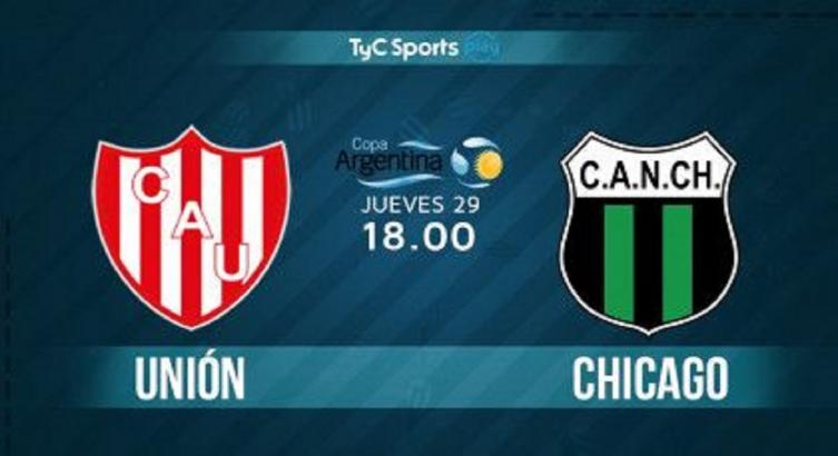 Unión y Nueva Chicago ya juegan por la Copa Argentina