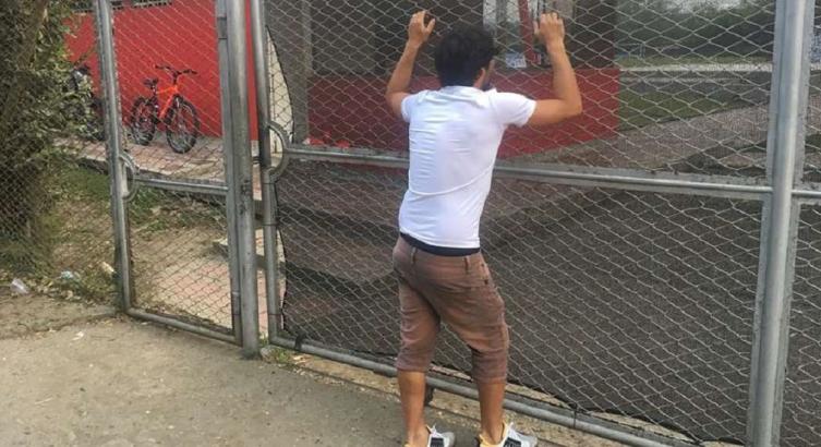LA TRISTE FOTO DEL 