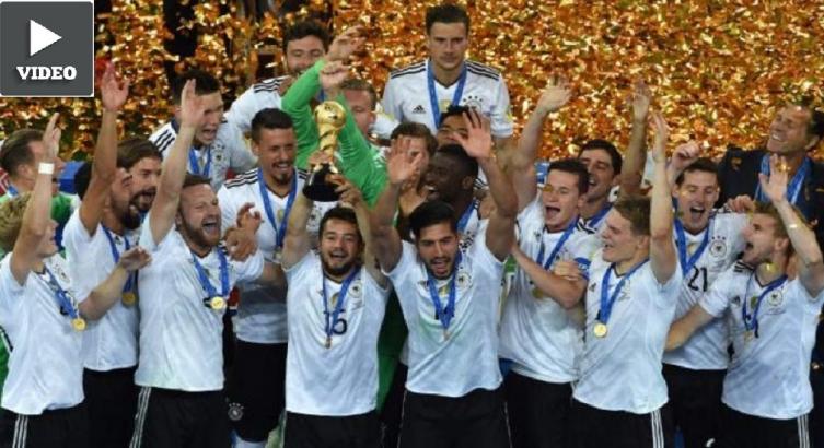 COPA CONFEDERACIONES: ALEMANIA CAMPEÓN (video)
