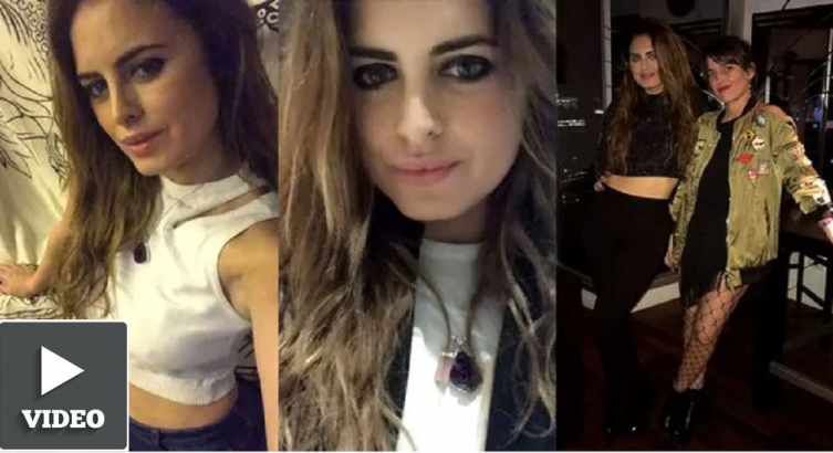 LA SALIDA NOCTURNA DE SILVINA LUNA, EN MEDIO DE LA CRISIS CON EL POLACO (video)