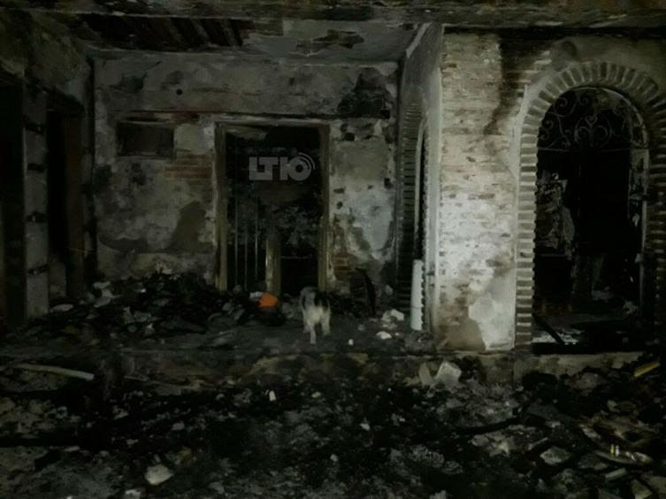 Se incendió una vivienda en Guadalupe
