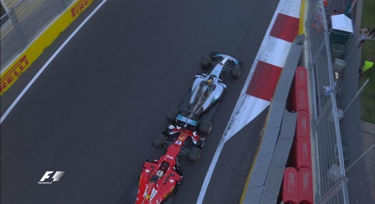 VETTEL ZAFÓ DE UNA SANCIÓN TRAS EL INCIDENTE CON HAMILTON