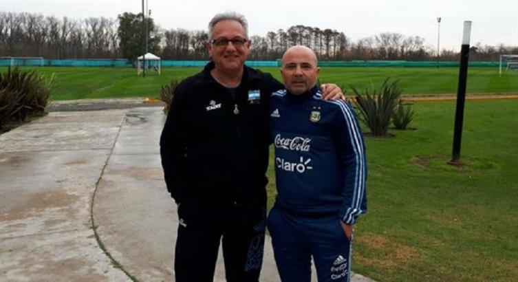 VELASCO Y SAMPAOLI SE REUNIERON POR DOS HORAS EN EL PREDIO DE EZEIZA