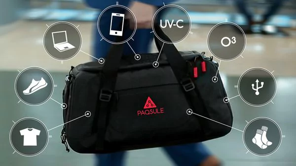 El novedoso bolso deportivo que lava la ropa