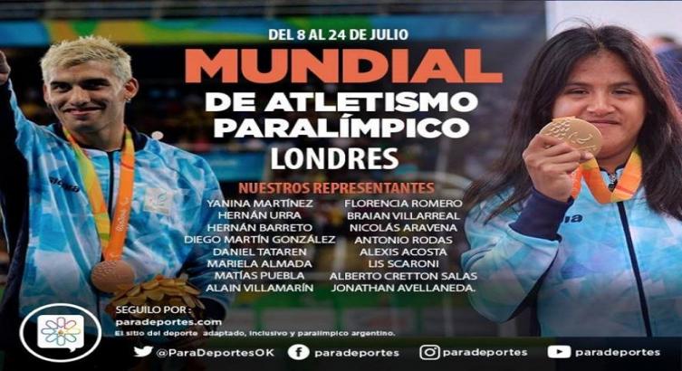 MUNDIAL DE ATLETISMO: MIRÁ EL CRONOGRAMA DE LOS ARGENTINOS