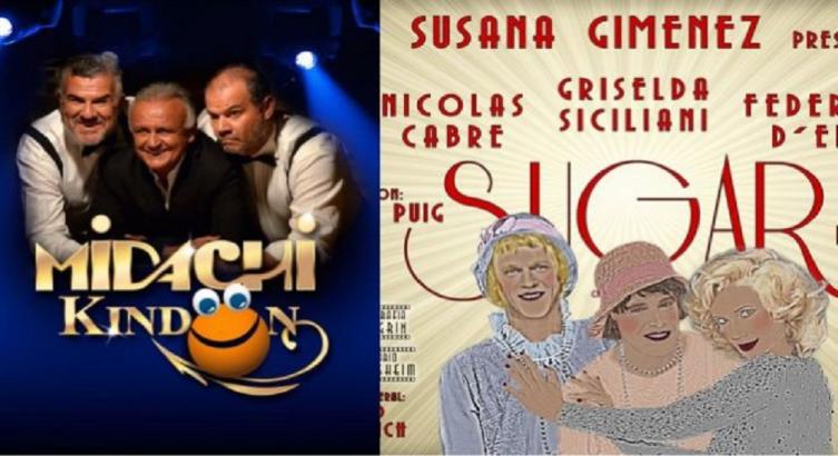 ¡MIDACHI, LO MÁS VISTO, Y SUGAR, LA COMEDIA MÁS EXITOSA!