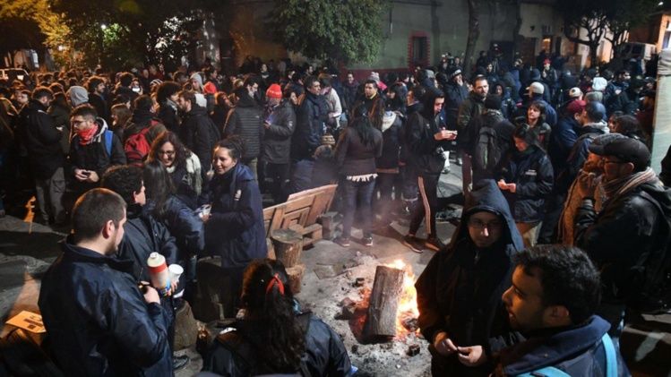 Incidentes en el desalojo en Pepsico